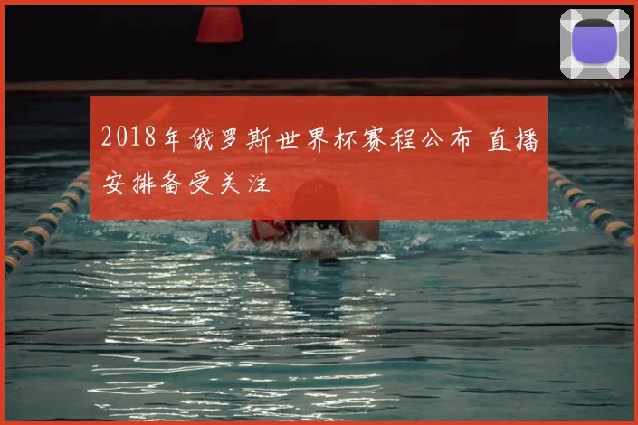 2018年俄罗斯世界杯赛程公布 直播安排备受关注